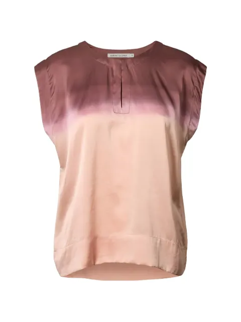 RABENS SALONER Rosalyn Horizon blouse ombré-effect satin blouse