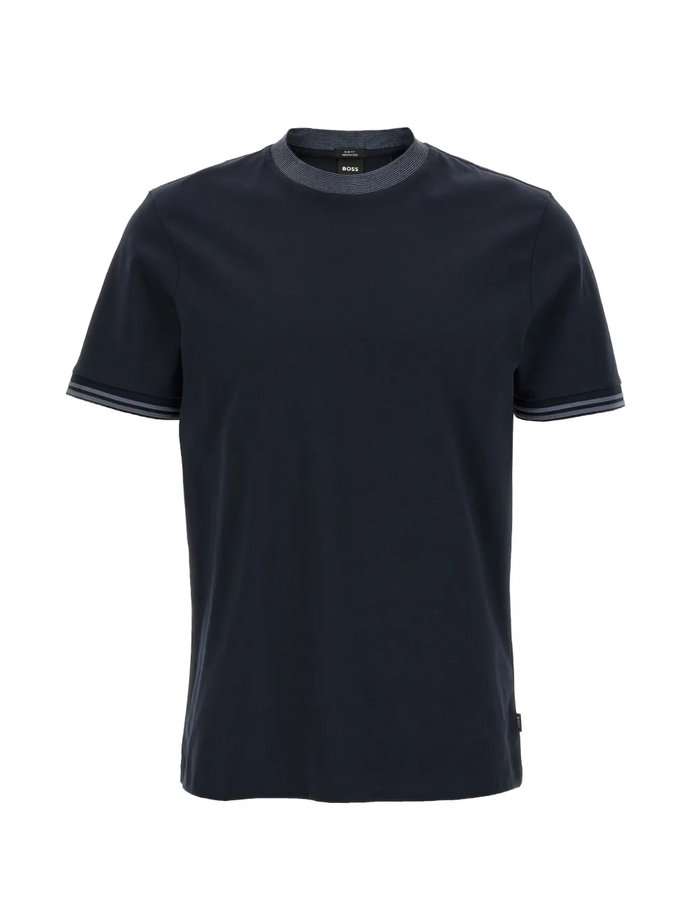 BOSS H-Tessler 238 mercerised T-shirt - Blu