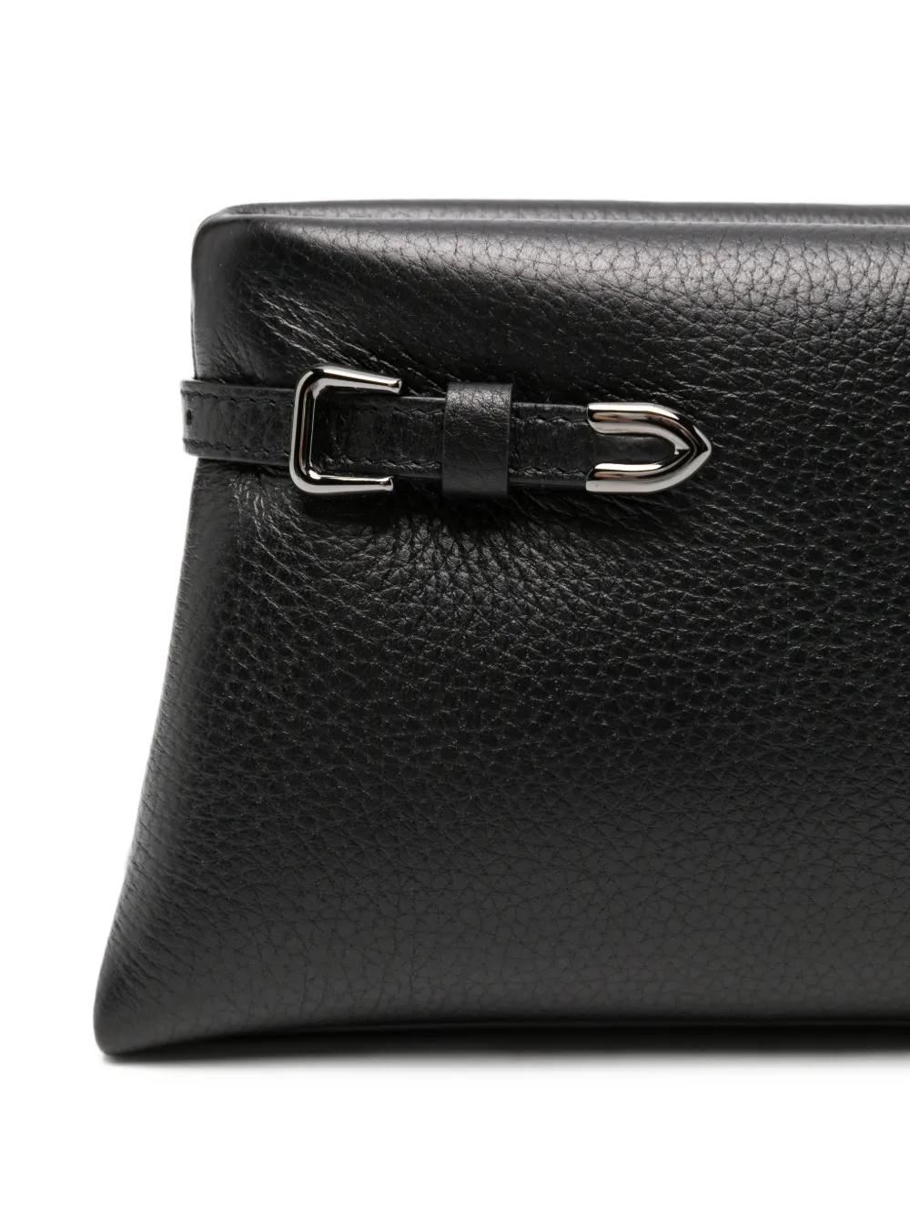 Brunello Cucinelli Leren clutch Zwart