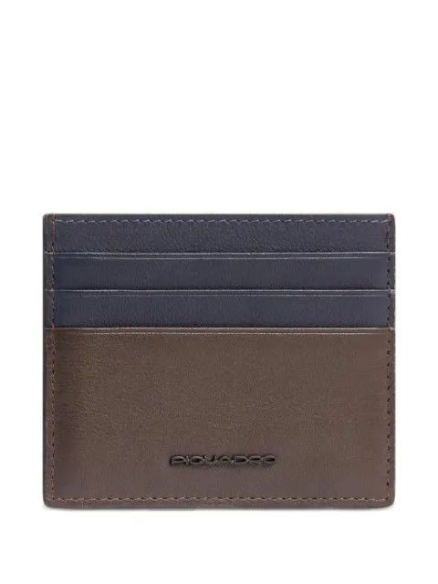 PIQUADRO slim leather card holder