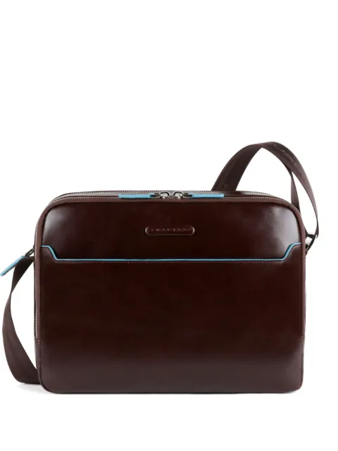 PIQUADRO leather crossbody bag