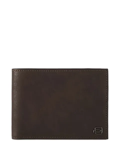 PIQUADRO leather bifold wallet
