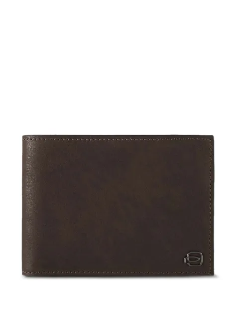 PIQUADRO leather bifold wallet