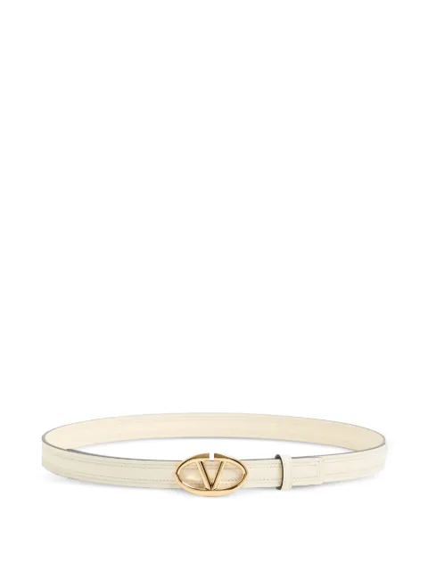 Valentino Garavani VLogo the Bold Edition belt in shiny calfskin 20mm