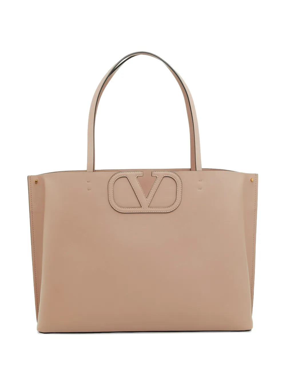 Valentino Garavani Borsa shopper Fill Me in pelle di vitello - Rosa