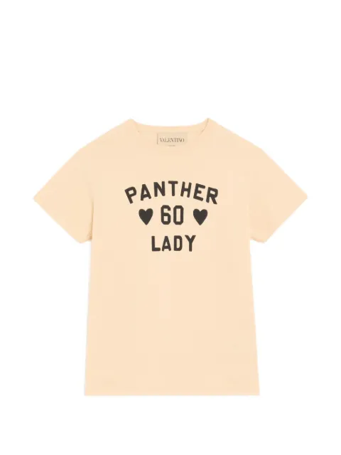 Valentino Garavani cotton jersey T-shirt with Panther Lady print