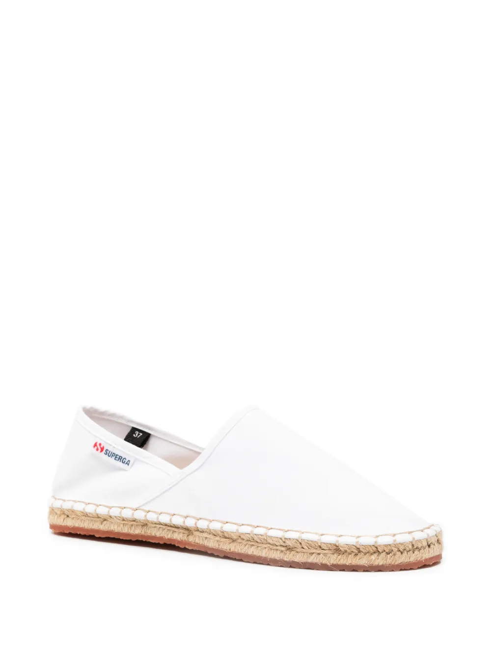 Superga Canvas slip-on espadrilles Wit