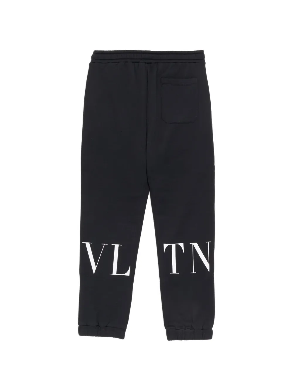 Valentino Garavani Katoenen broek met VLTN print Zwart