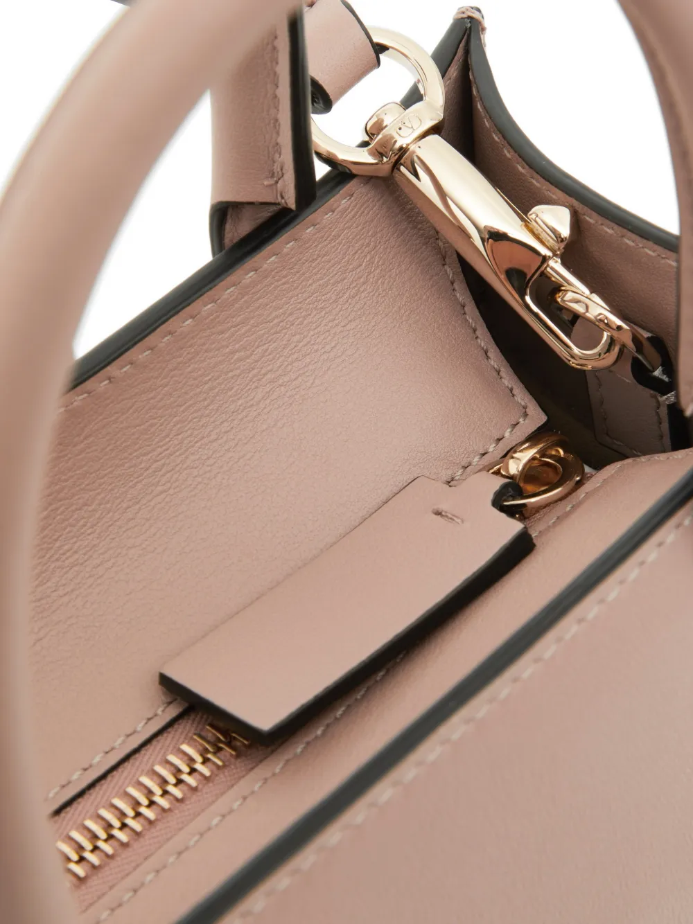 Valentino Garavani VLogo Walk kleine kalfsleren shopper Roze