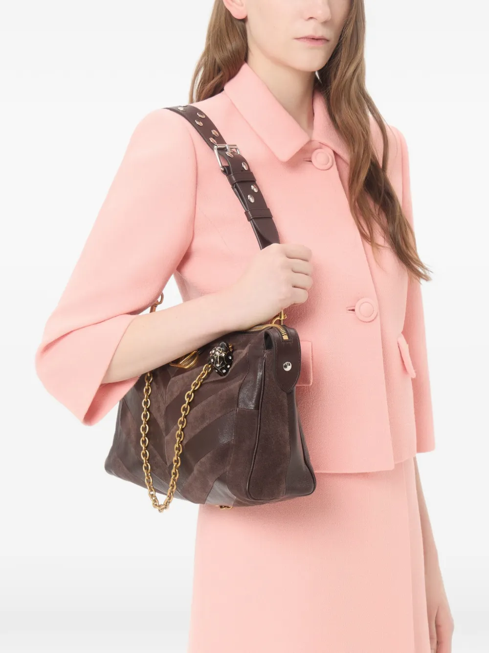 Valentino Garavani Wollen crêpe jack Roze