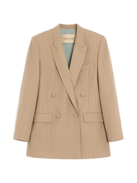 Valentino Garavani faded pinstripe jacket