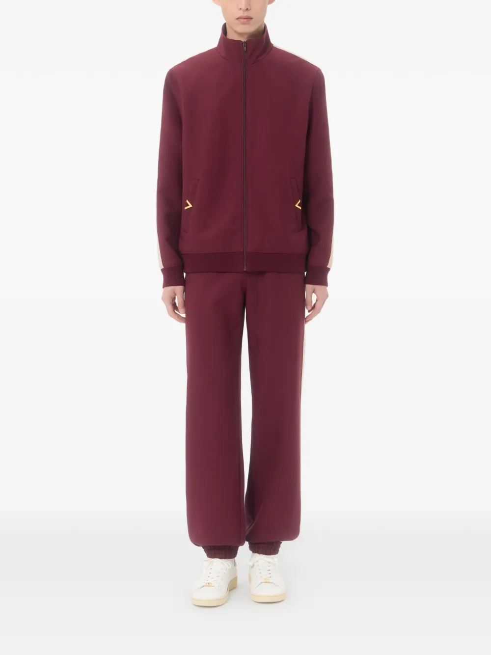 Valentino Garavani Vgold nylon broek Rood