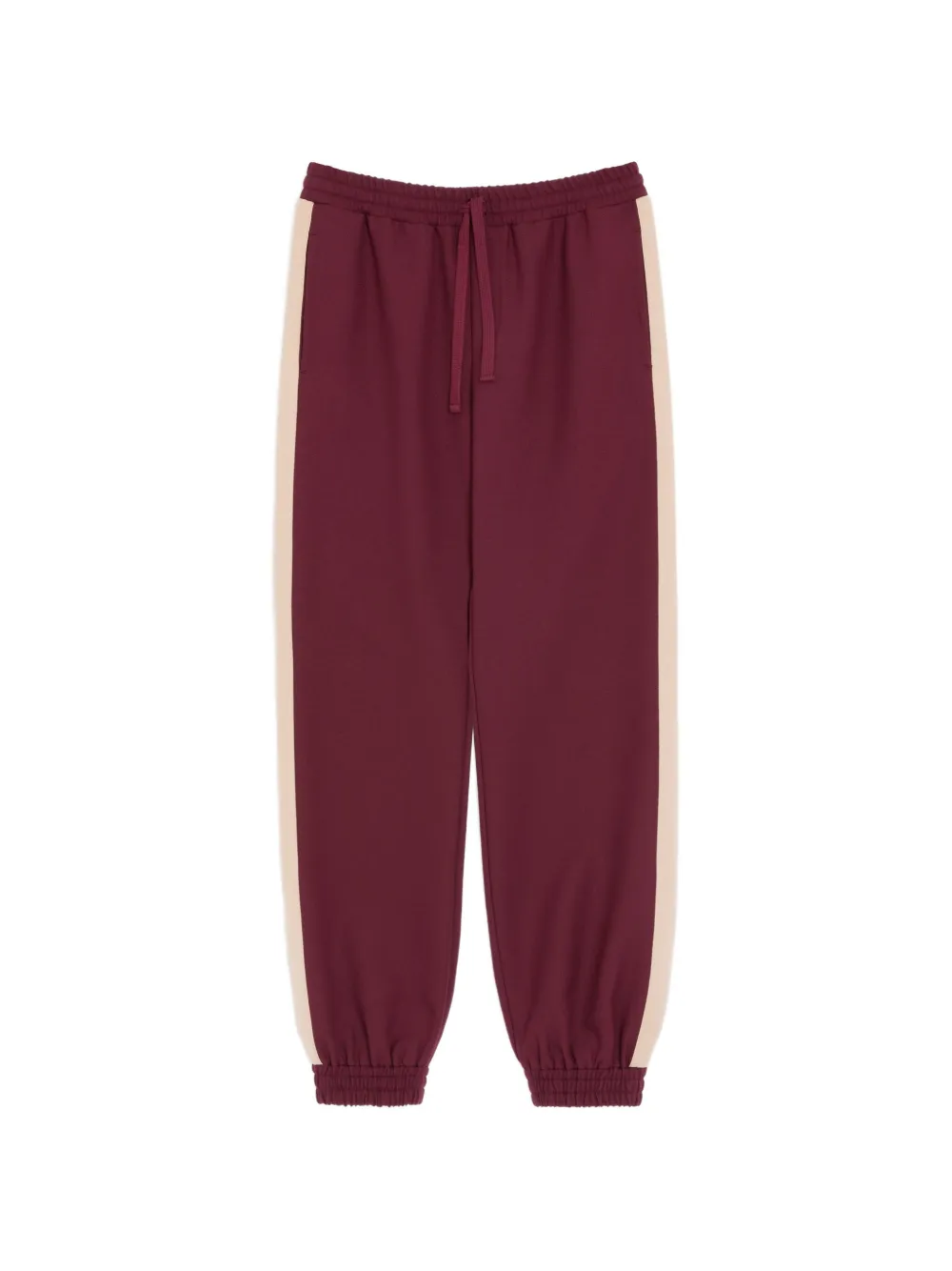 Valentino Garavani nylon trousers with Vgold - Rosso