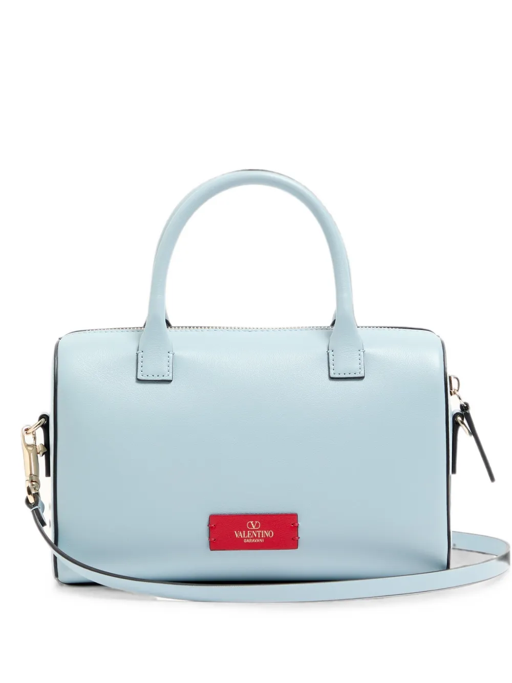 Valentino Garavani VLogo Walk calfskin handbag - Blu