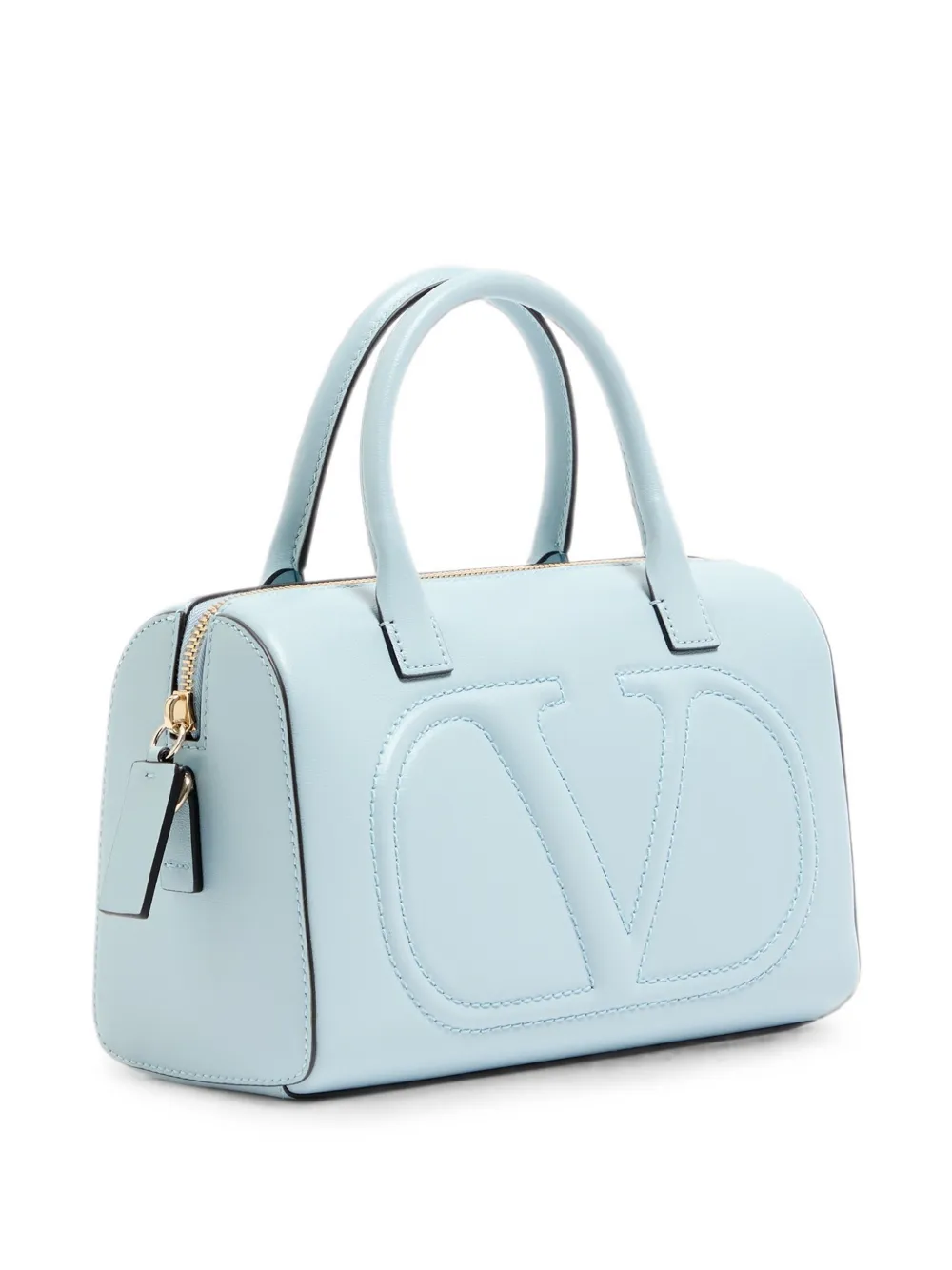 Valentino Garavani VLogo Walk kalfsleren handtas Blauw