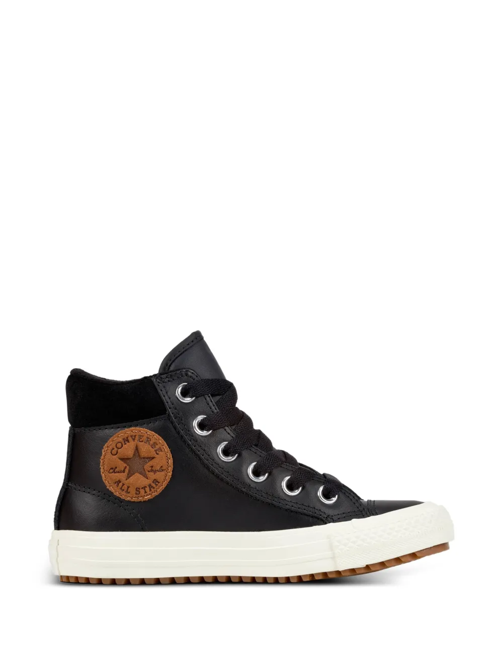 Converse Kids Chuck Taylor All Star lace-up high-top sneakers Zwart