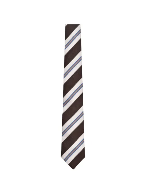Brunello Cucinelli striped skinny-tie