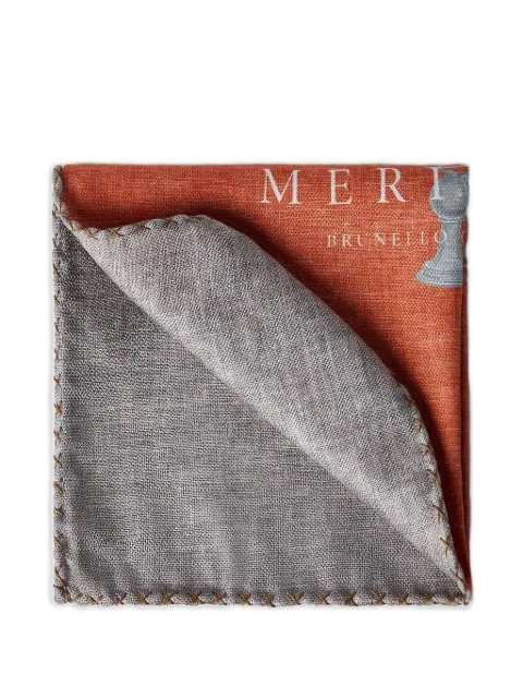 Brunello Cucinelli graphic-print handkerchief