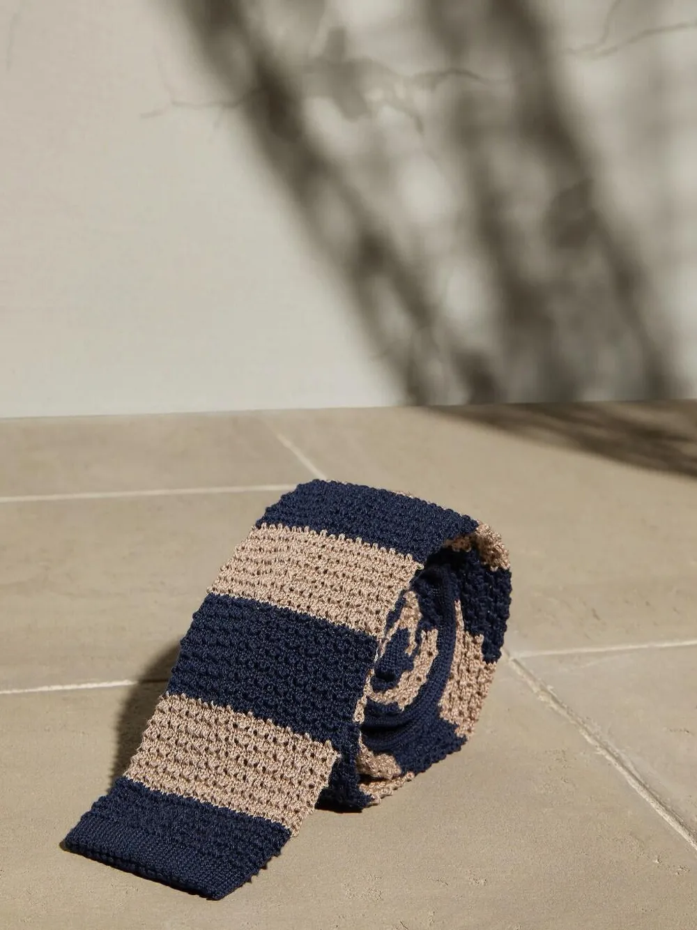 Brunello Cucinelli striped tie - Blau