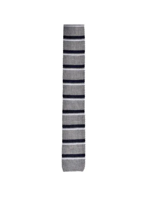 Brunello Cucinelli striped knitted tie