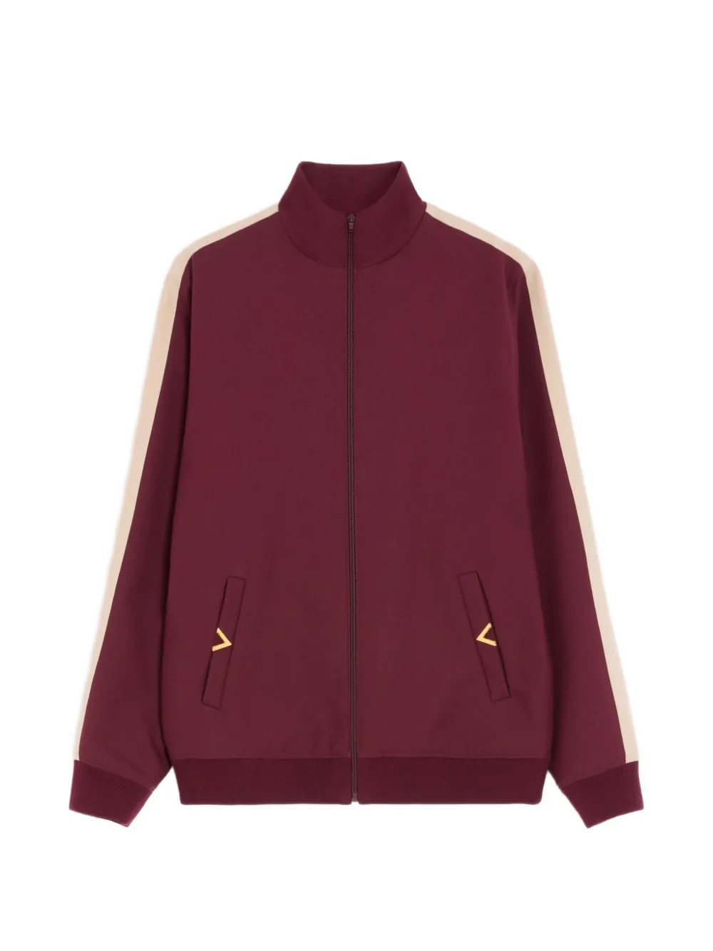Valentino Garavani Nylon-Sweatshirt mit VGold-Print - Rot