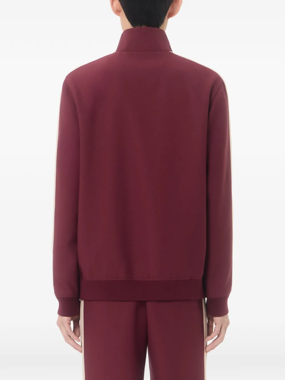 Valentino Garavani Nylon sweater met VGold Rood