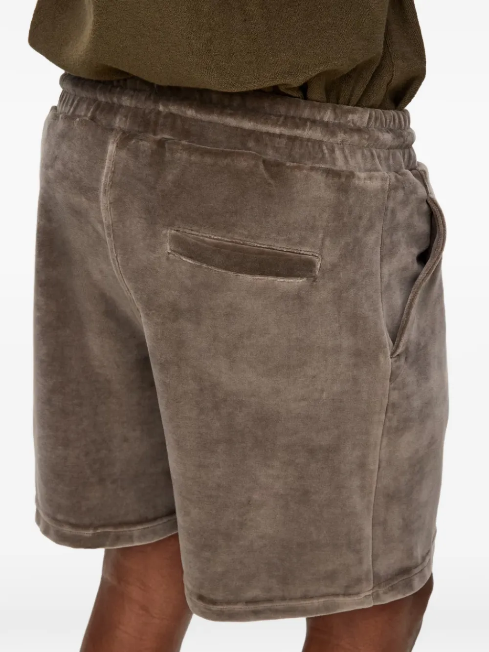OAS Company Morel ruimvallende shorts Bruin