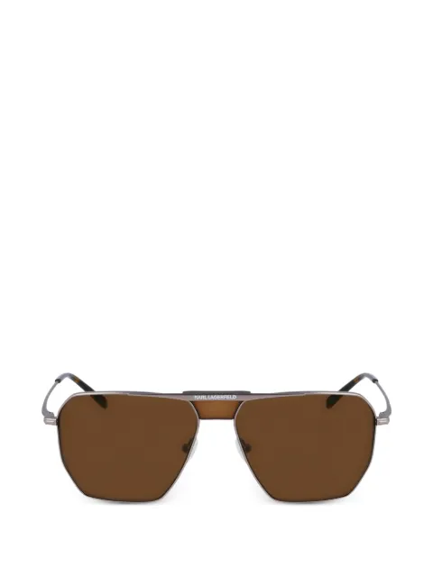 Karl Lagerfeld geometric-frame sunglasses