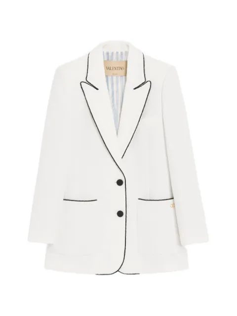 Valentino Garavani Canestrello cotton tweed jacket