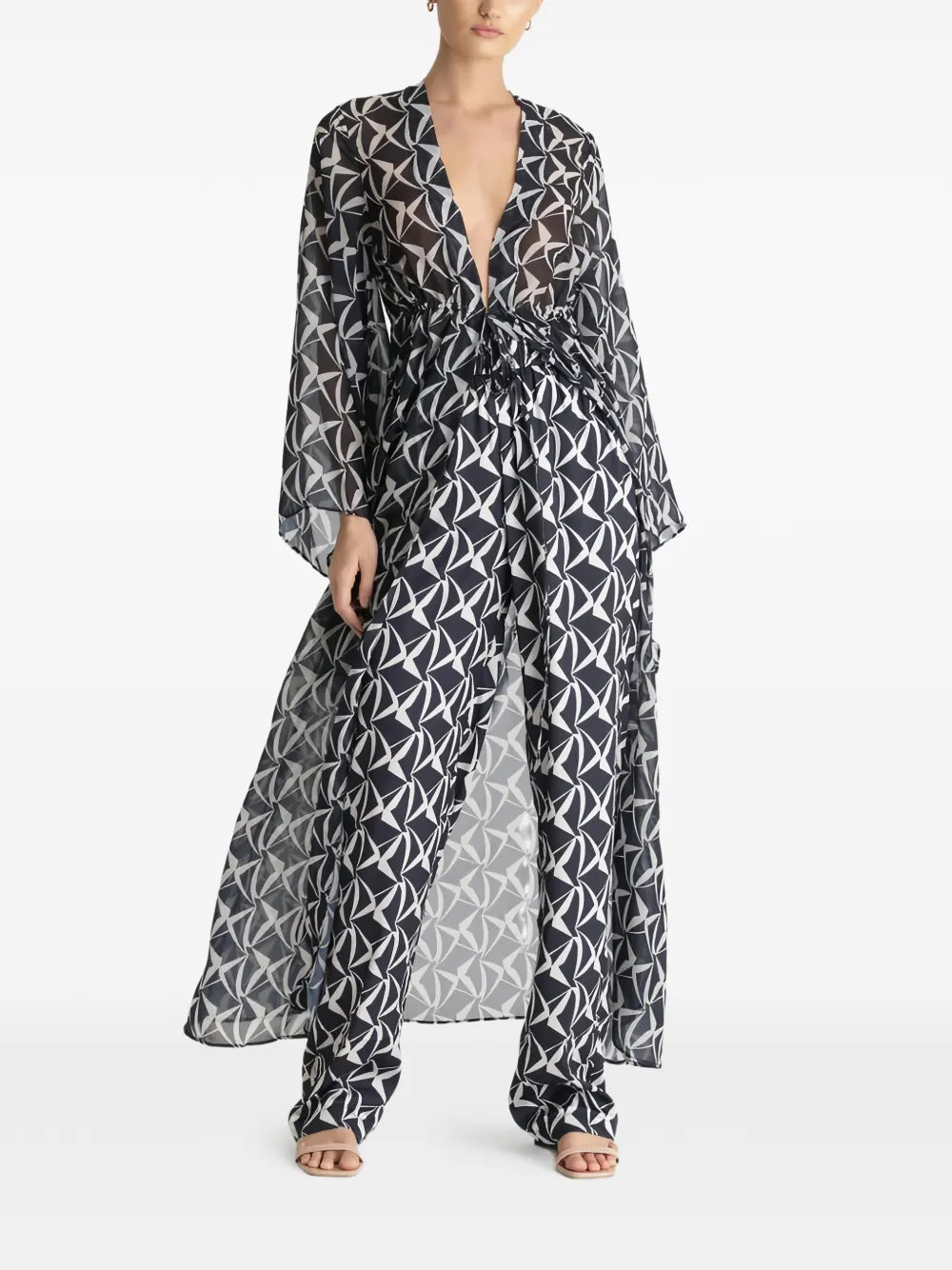 DIARRABLU Broek met print Zwart