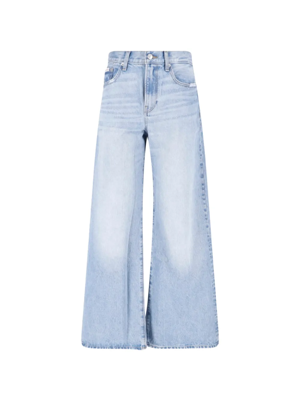Calvin Klein wide-leg jeans - Blau