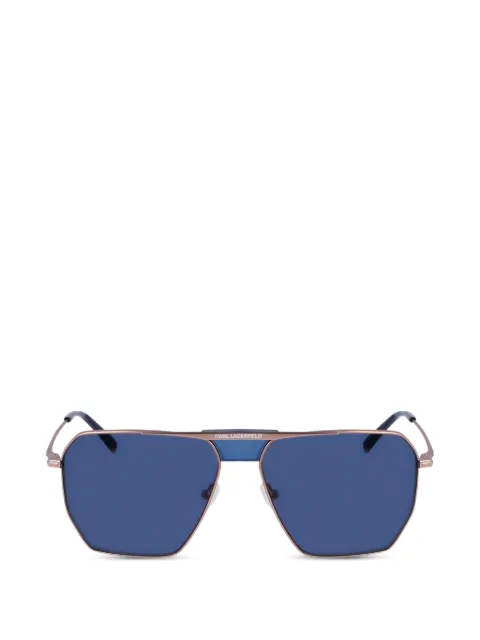 Karl Lagerfeld geometric-frame sunglasses