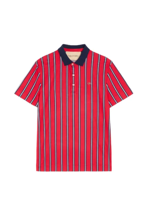 Valentino Garavani striped polo top