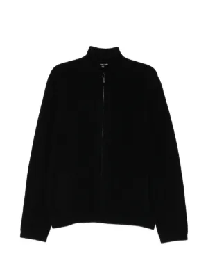 Sacai ジップアップ カーディガン | ブラック | FARFETCH JP