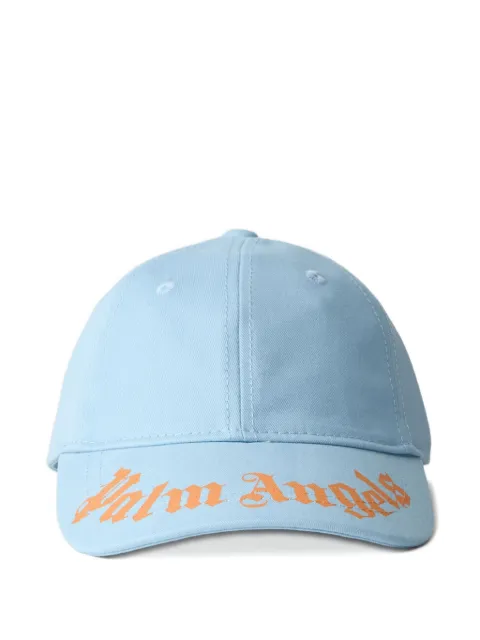Palm Angels Kids logo-print baseball cap
