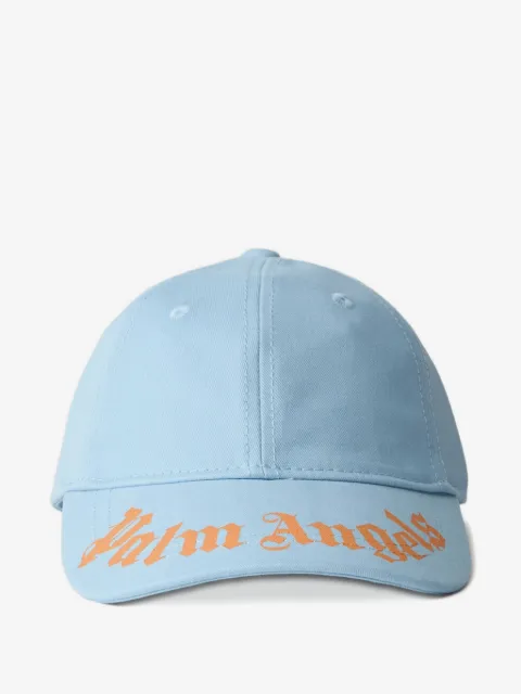Palm Angels Kids logo-print baseball cap