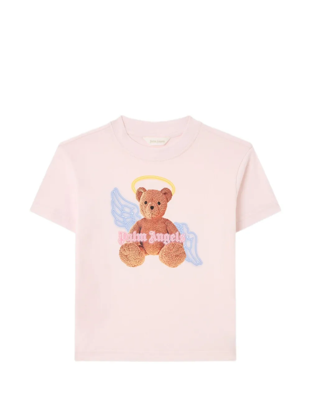 Palm Angels Kids Bear Angel T-shirt - Rosa