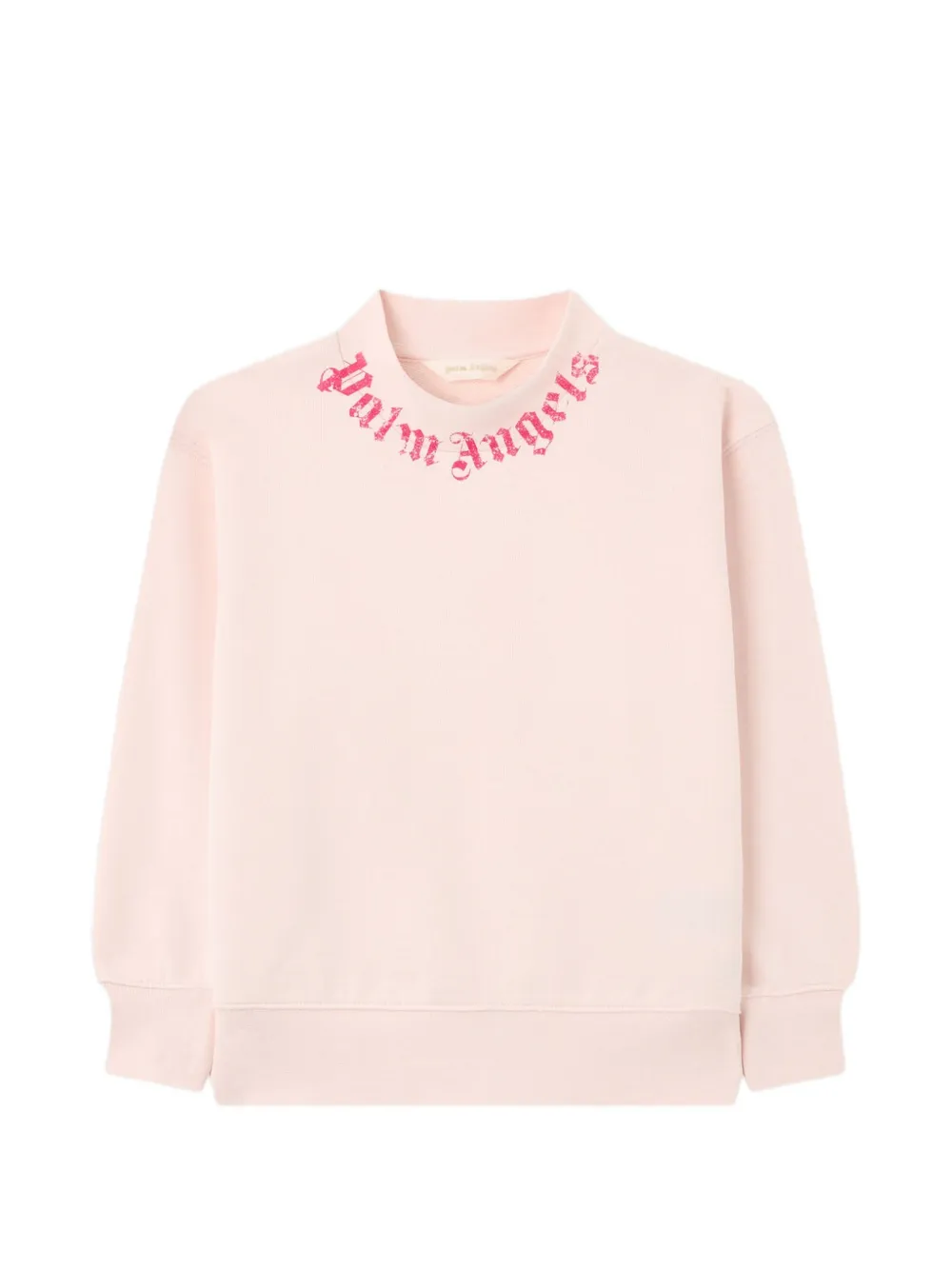Palm Angels Kids logo-print sweater - Pink