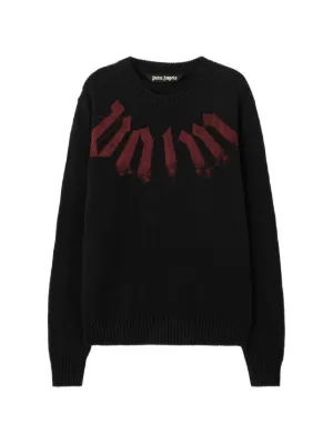 Martine Rose ロゴプリント クルーネック ニット セーター M