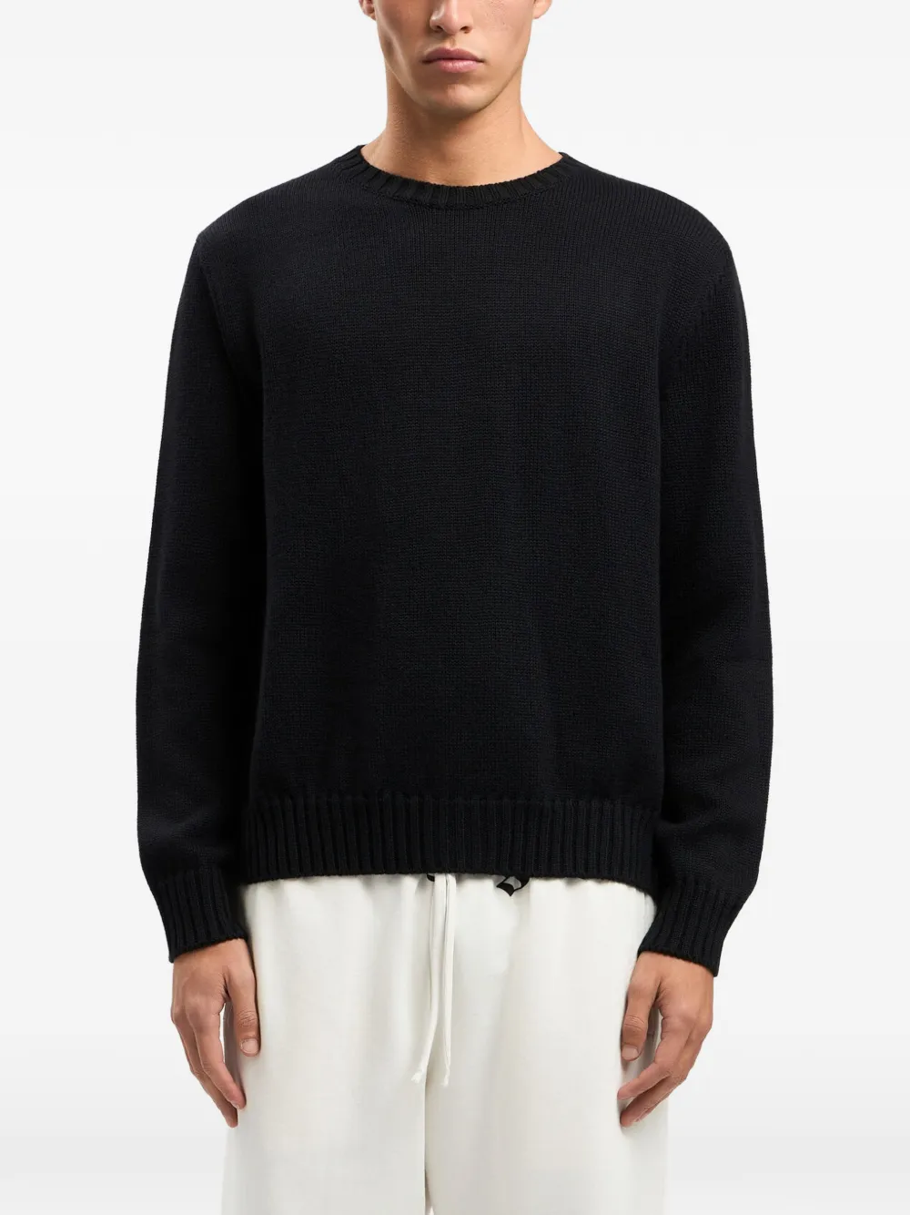 Palm Angels Trui met gewelfd logo Zwart