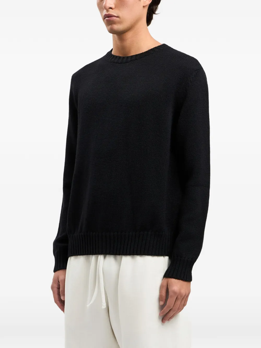 Palm Angels Trui met gewelfd logo Zwart