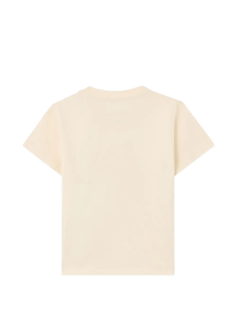Palm Angels Kids T-shirt met beerprint Beige