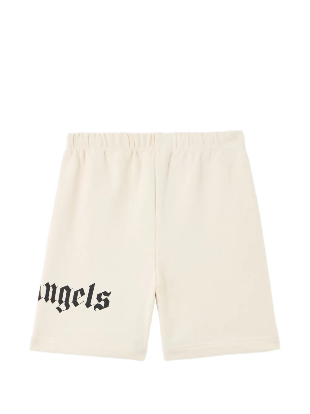 Palm Angels Kids Shorts met logoprint Beige