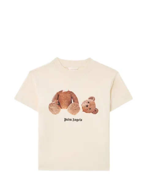 Palm Angels Kids t-shirt à imprimé ourson