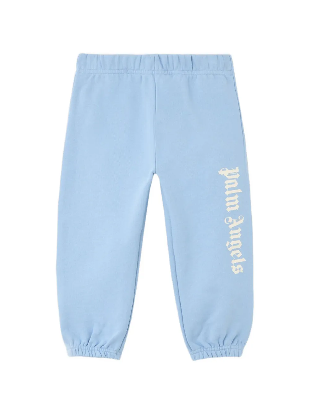 Palm Angels Kids over logo track pants - Blu