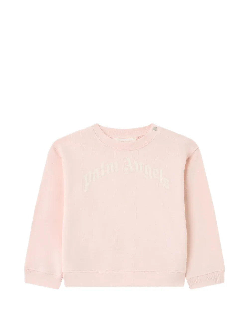 Palm Angels Kids logo-print sweater - Rosa