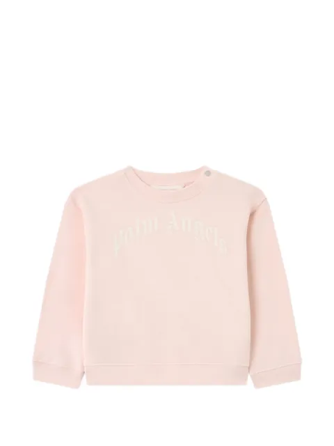 Palm Angels Kids logo-print sweater
