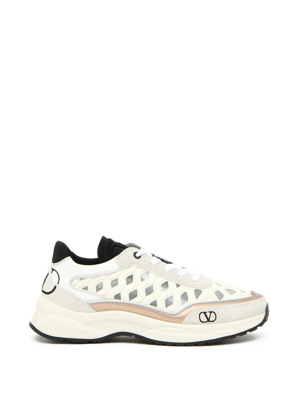 Valentino Garavani Ready Go Runner VLogo Signature sneakers - Nude