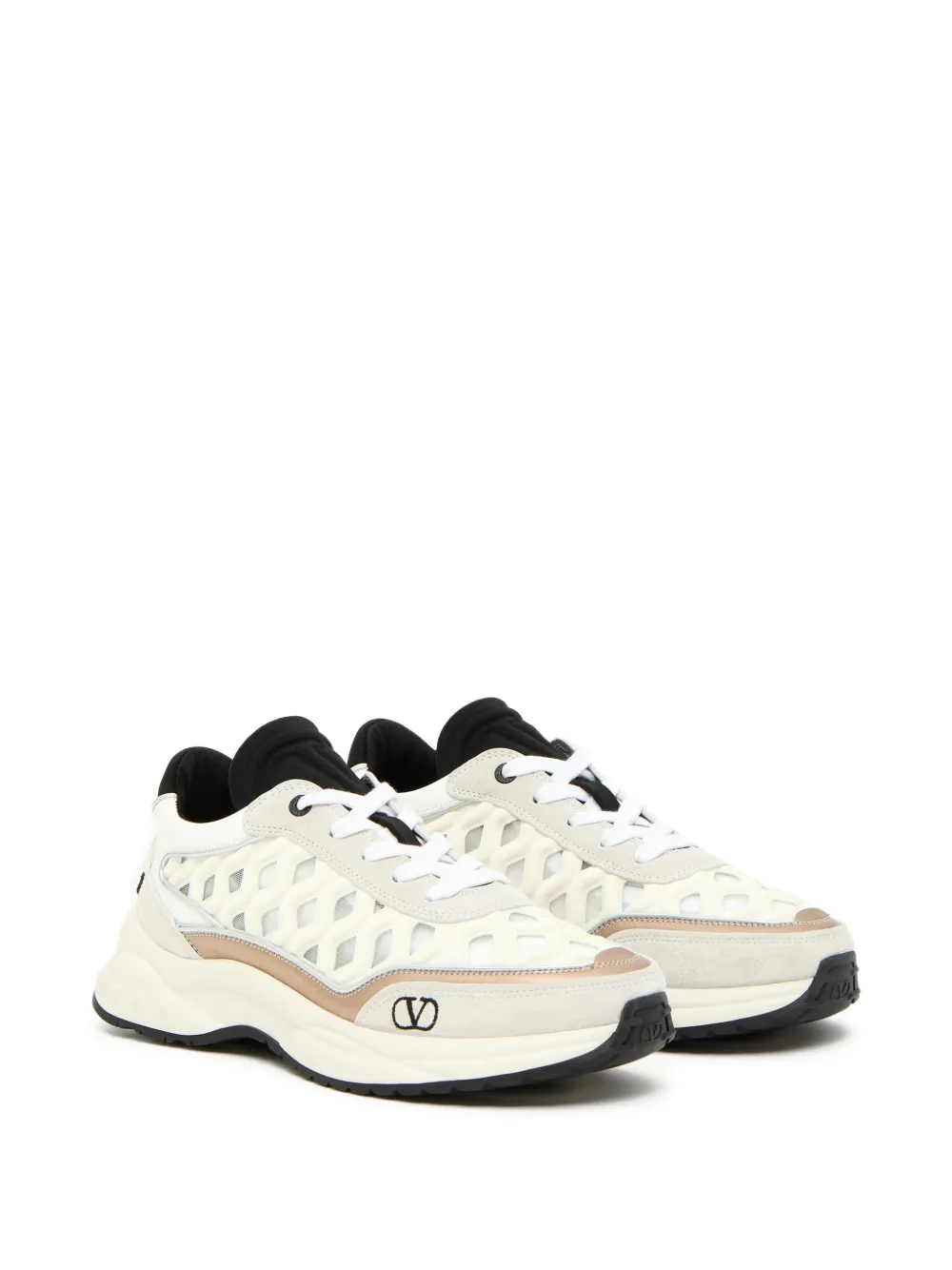 Valentino Garavani Ready Go Runner VLogo Signature sneakers Beige