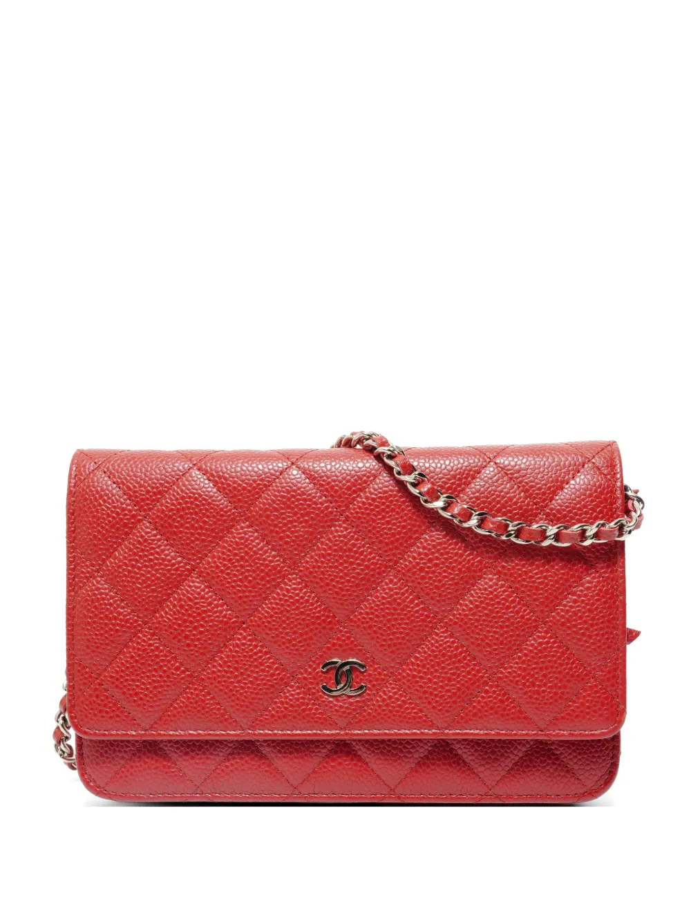 CHANEL Pre-Owned 2016-2017 Classic Flap shoulder bag - Rosso